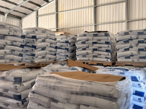 케이블타이 원료 보관창고